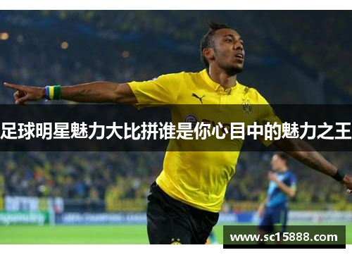 足球明星魅力大比拼谁是你心目中的魅力之王